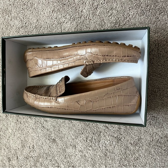 Kate Spade Deck Driving Loafer in Croc Size 9.5 - Picture 3 of 6